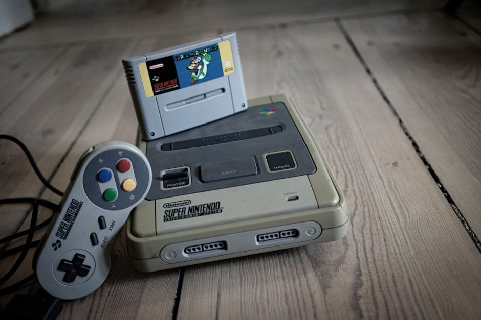 Retro SNES Console + Games - photo 2