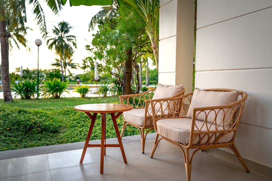 Teak Outdoor Patio Set - photo 2