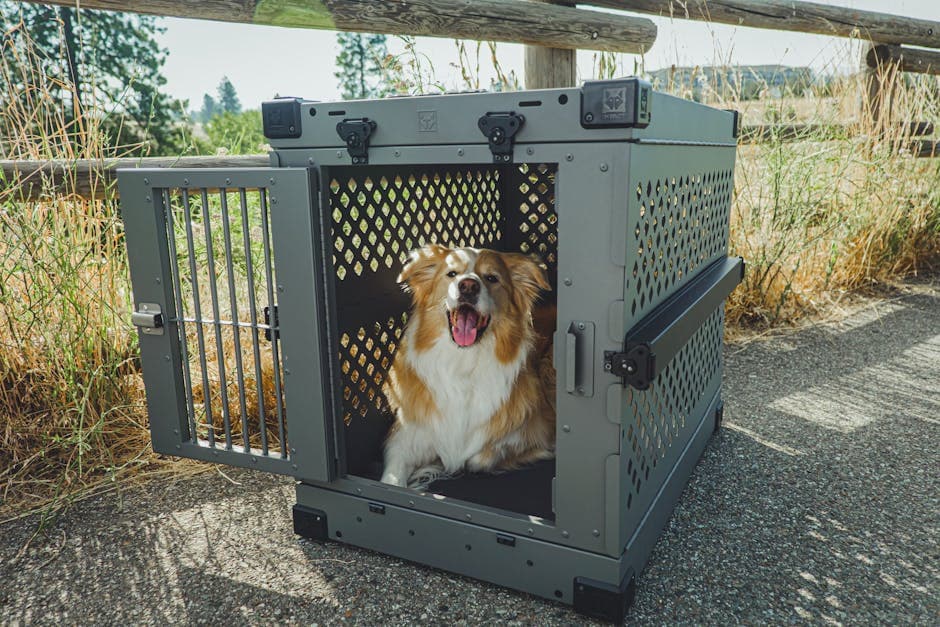 Large Wire Dog Crate, 42in - photo 2